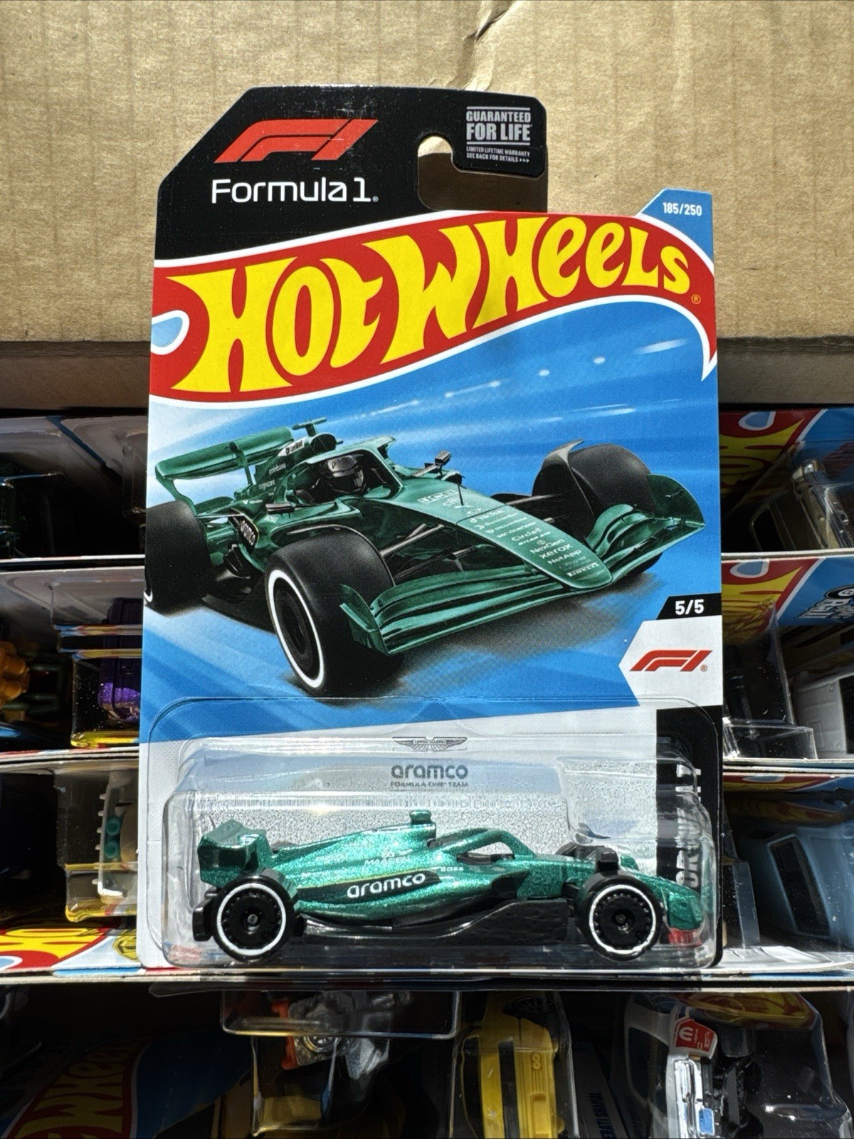 Hot Wheels 2026 Case K Mainline # Aston Martin Aramco Formul