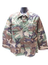 USGI ARMY MILITARY ISSUED WOODLAND BDU BATTLE UNIFORM TOPS M81 SHIRT CAMO COAT