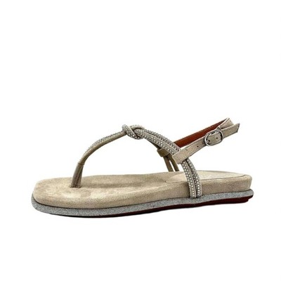 Exe Women's Gla4008 Flat Sandal Grey