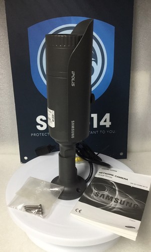 Cámara de seguridad Samsung iPolis SNO-6011RN red IR Bullet vigilancia exterior - Imagen 2 de 16
