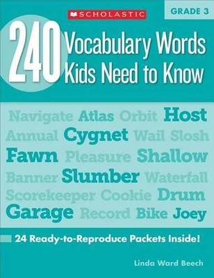 Linda Beech 240 Vocabulary Words Kids Need to Know: Gr (Taschenbuch) (US IMPORT)