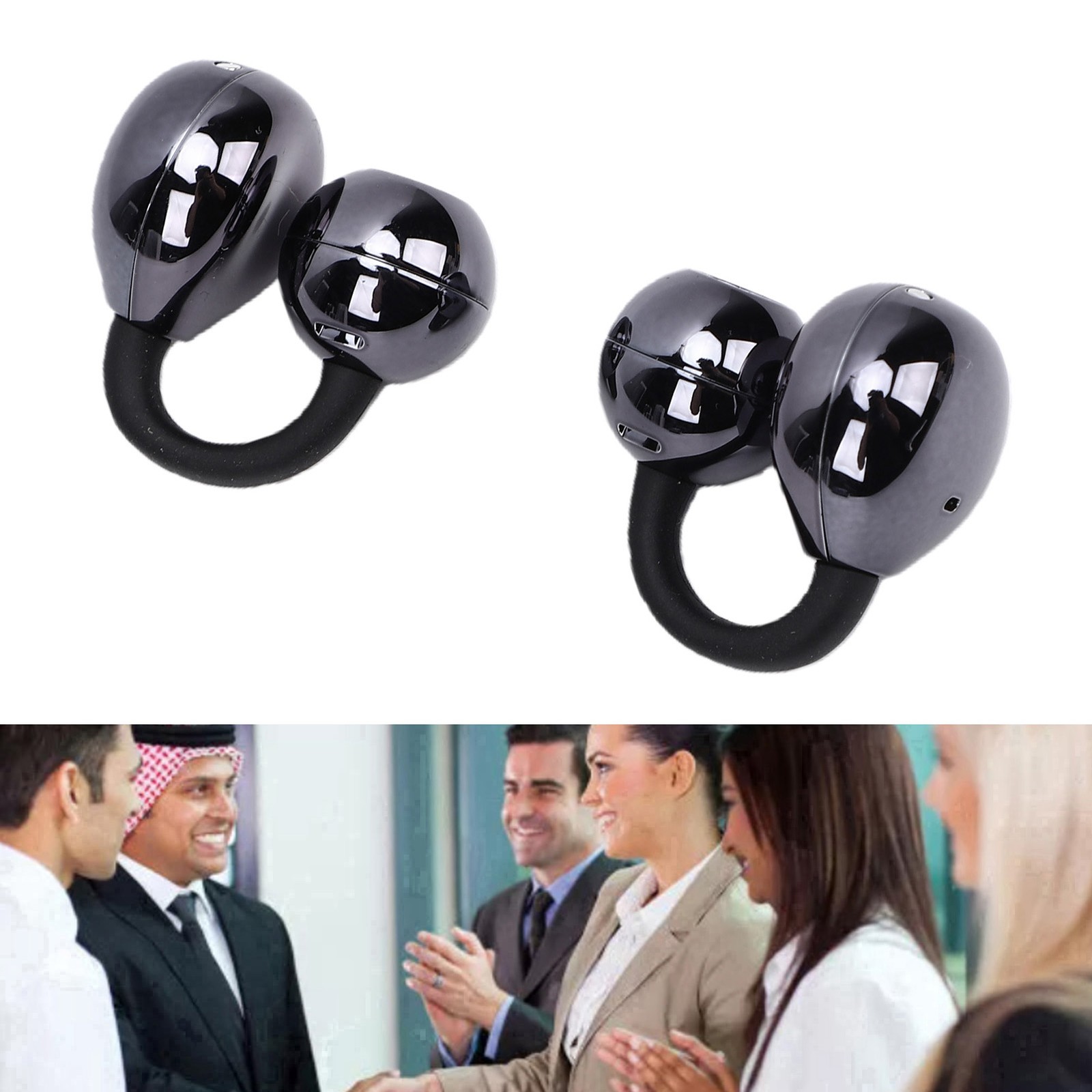 Wireless Translation Earbuds With Noise Cancelling For Travelers Premium