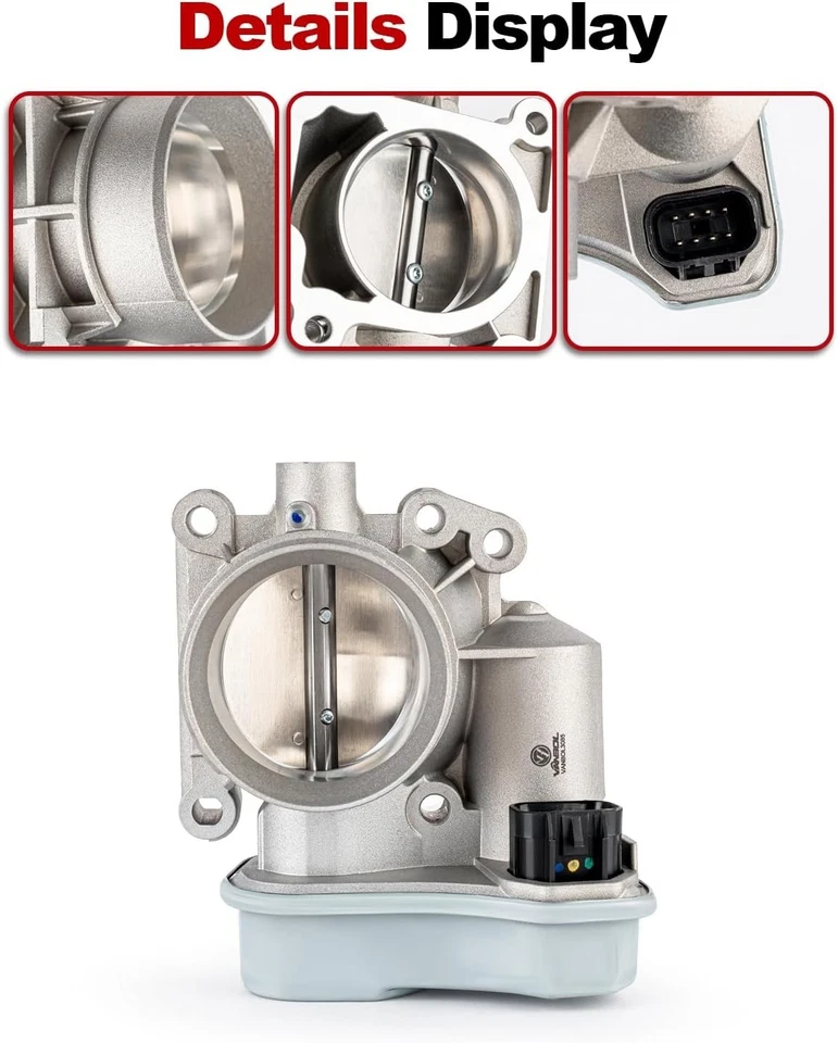 Electronic Throttle Body Chevy Malibu Cobalt Pontiac Pursuit Saturn Vue Saab Ion - Image 3 of 4