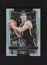 2016-17 Panini Select Silver Prizms #83 Luis Scola Brooklyn Nets