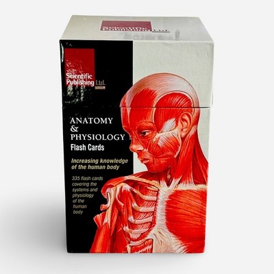 Scientific Publishing Anatomy & Physiology Flash Cards 335 Complete Set Medical