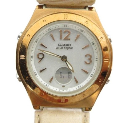 CASIO LWA M141 Wave Scepter Watch Tough Solar with Calendar Gold Color GY18 MQ L