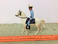 Vintage Hartland Plastics horse The Lone Ranger set complete with hat