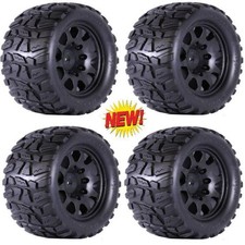 Powerhobby Raptor Xl Belted Tires Viper Wheels 4 For Traxxas X-maxx 24mm