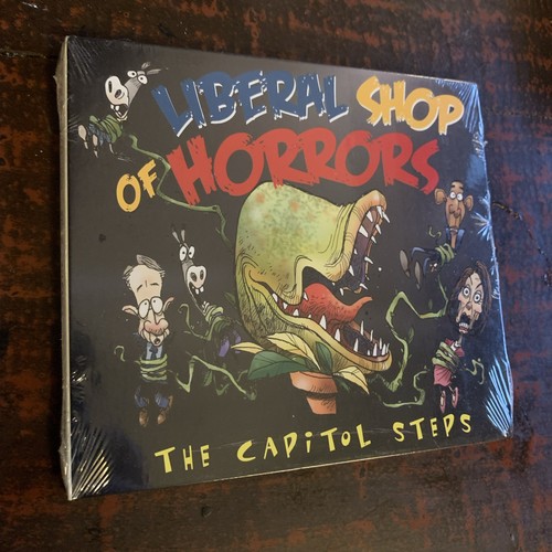 Liberal Shop Of Horrors By Capitol Steps On Audio CD Album Black 2010 Brand New