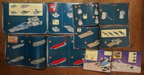 Vintage LEGO System Instruction Manual Lot (5) 