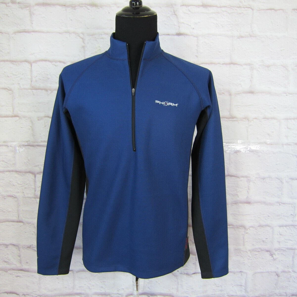 REI Phorm Activated Apparel Scent-Lok Men's Large 1/4 Zip Base Layer Top