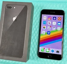 Apple iPhone 8 Plus 256GB Space Gray AT&T Locked, MQ8W2LL/A  Good Condition Used