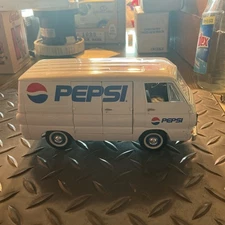 SpecCast 1964 Dodge A-100 Die Cast Metal Collector Bank PEPSI Missing Key