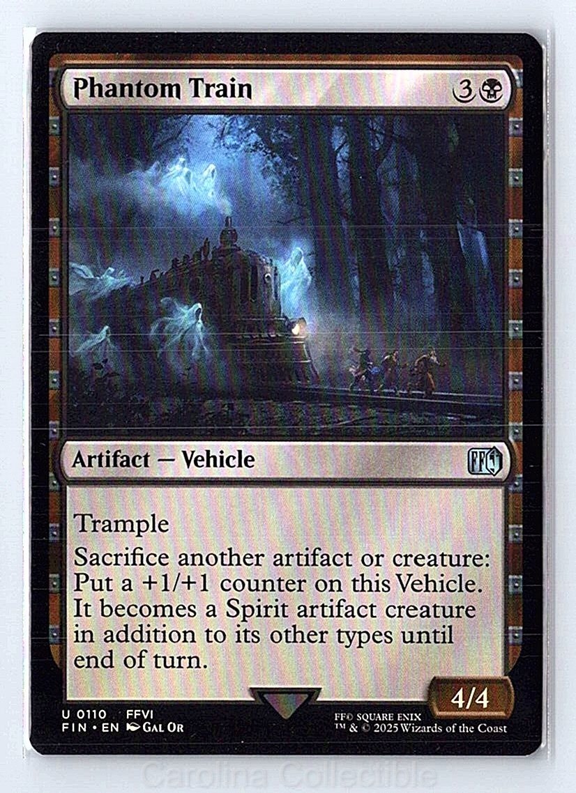 Phantom Train Near Mint - FINAL FANTASY 110 Magic: The Gathering