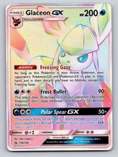 Pokemon - Glaceon GX Rainbow - 159/156 - Ultra Prism - NM on eBay