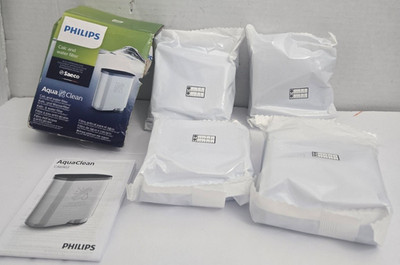 Philips Saeco AquaClean Calc & Water Filter Replacement CA6903/10 x4 Lot