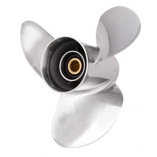 STAINLESS STEEL PROPELLER FITS YAMAHA 4 STROKE 15 SPLINE 115 2000 - 2021