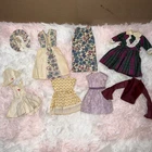 Vintage Barbie Clothes and Accessories 9 Piece  Lot Black Tag 1950-60s Some TLC