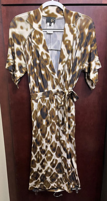 Roberto Cavalli Wrap Dress Euro Size 44
