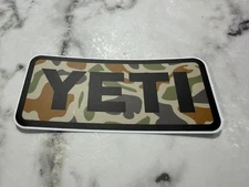 YETI CAMO Sticker – Limited Edition – New – Rare 