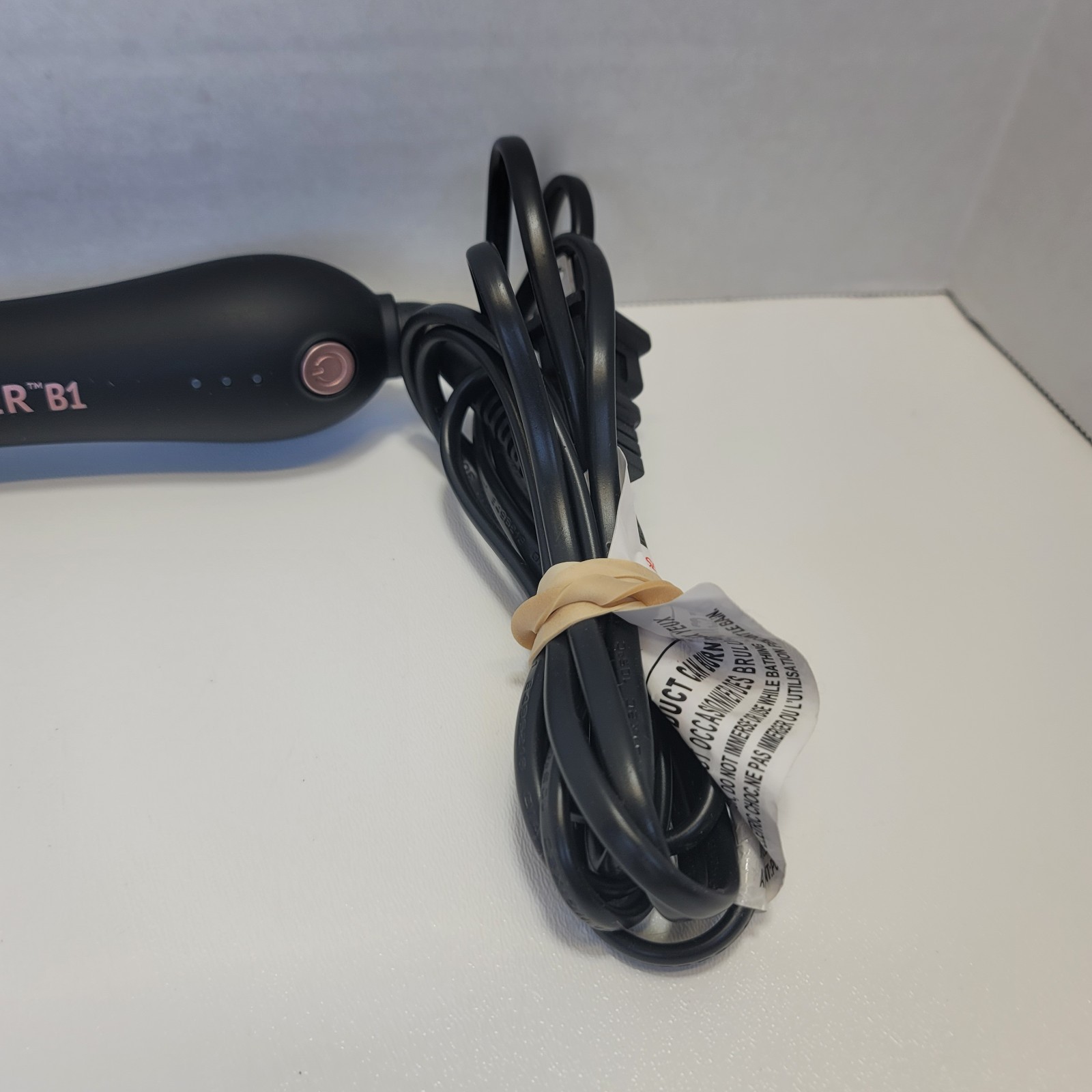 Beachwaver B1 Midnight Rose Limited Edition 1" Rotating Curling Iron Black/Rose