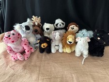 Ganz Webkinz  Lil'Kinz Lot of 12 Plush Stuffed Animals of ALL KINDS 