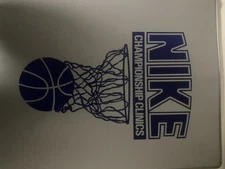 Nike Championship Clinics coach's clipboard/playbook