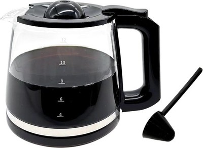 12-Cup Glass Coffee Carafe Compatible with Mr Coffee BVMC Series