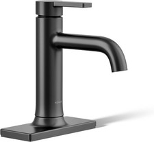 Kohler 28126-4-BL Venza Bathroom Sink Faucet, 1 Hole, Single-Handle Bathroom Fau