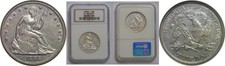 1885 Seated Liberty Half Dollar   NGC XF-40