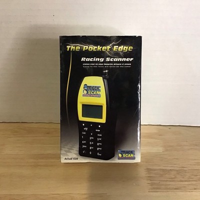 Track Scan Racing Scanner Yellow Pager System Handheld Receiver ONLY Vintage
