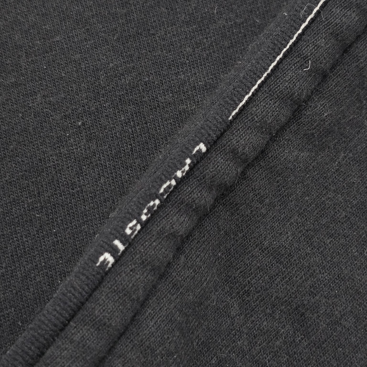 Lacoste Sport Men's Black Quarter Zip Sweatshirt Size 7 Polyester Cotton thumbnail 9