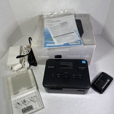 Canon SELPHY CP800 Compact Photo Printer USB SD CF MS Black Tested