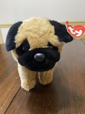 Ty 2008 Plush Dax Stuffed Toy Pug Dog