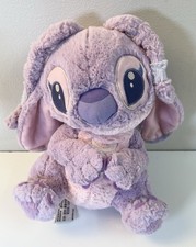 Disney Parks Lilo and Stitch ANGEL Plush Pink Purple 12 Soft Stuffed Animal Toy