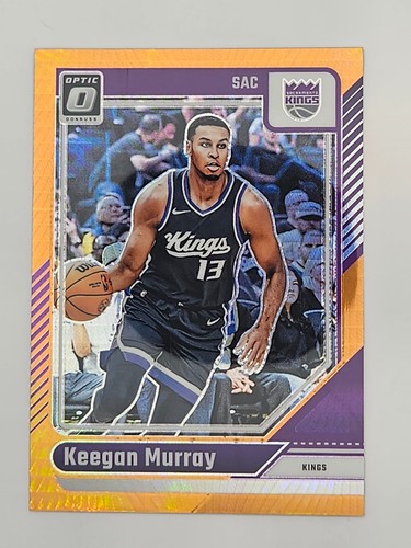 2024-25 Panini Donruss Optic - Keegan Murray #47 Orange Hyper Prizm /299