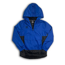 Umbro Kids Size S 6-7 Windbreaker Pullover Color Blue - FREE SHIPPING
