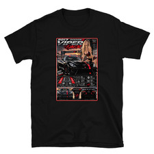 2017 Dodge Viper ACR T-Shirt 8.4L V10 645HP American Muscle Sports Car Tee