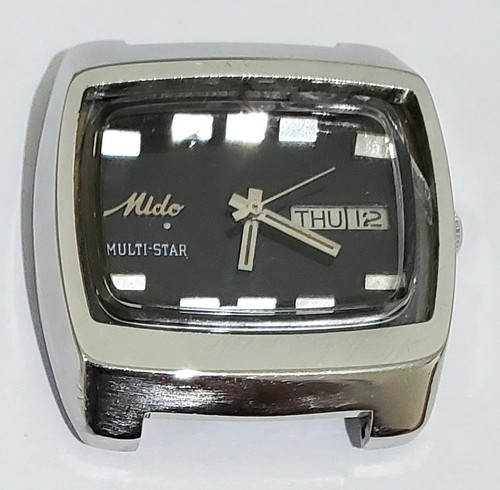 Vintage Mido Multi- Star Handaufzug Uhr läuft! - Bild 2 von 7