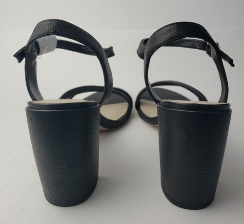 Kenneth Cole New York Mujer Negro Alora Correa al tobillo Tacones Altos Talla 8 - Imagen 3 de 4