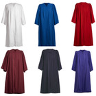 Choir Robe Zip Gown Ladies Men Priest Preacher Clergy Graduation Various Colours
