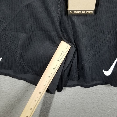 Nike Dri-Fit ADV Aeroswift Running 1/2 Tights Woman Small Black 863673-665 - Picture 8 of 12