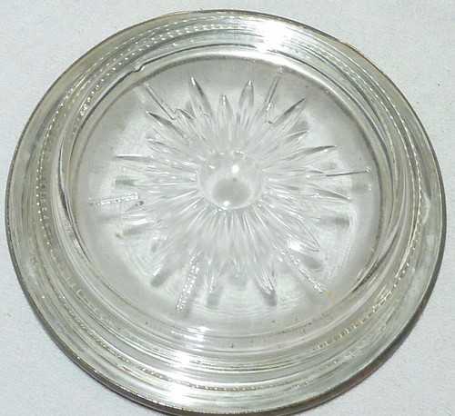 2 LLANTAS DE CUENTAS FRANK M. WHITING TIPO PLATA Y POSAVASOS DE VIDRIO - Imagen 4 de 4