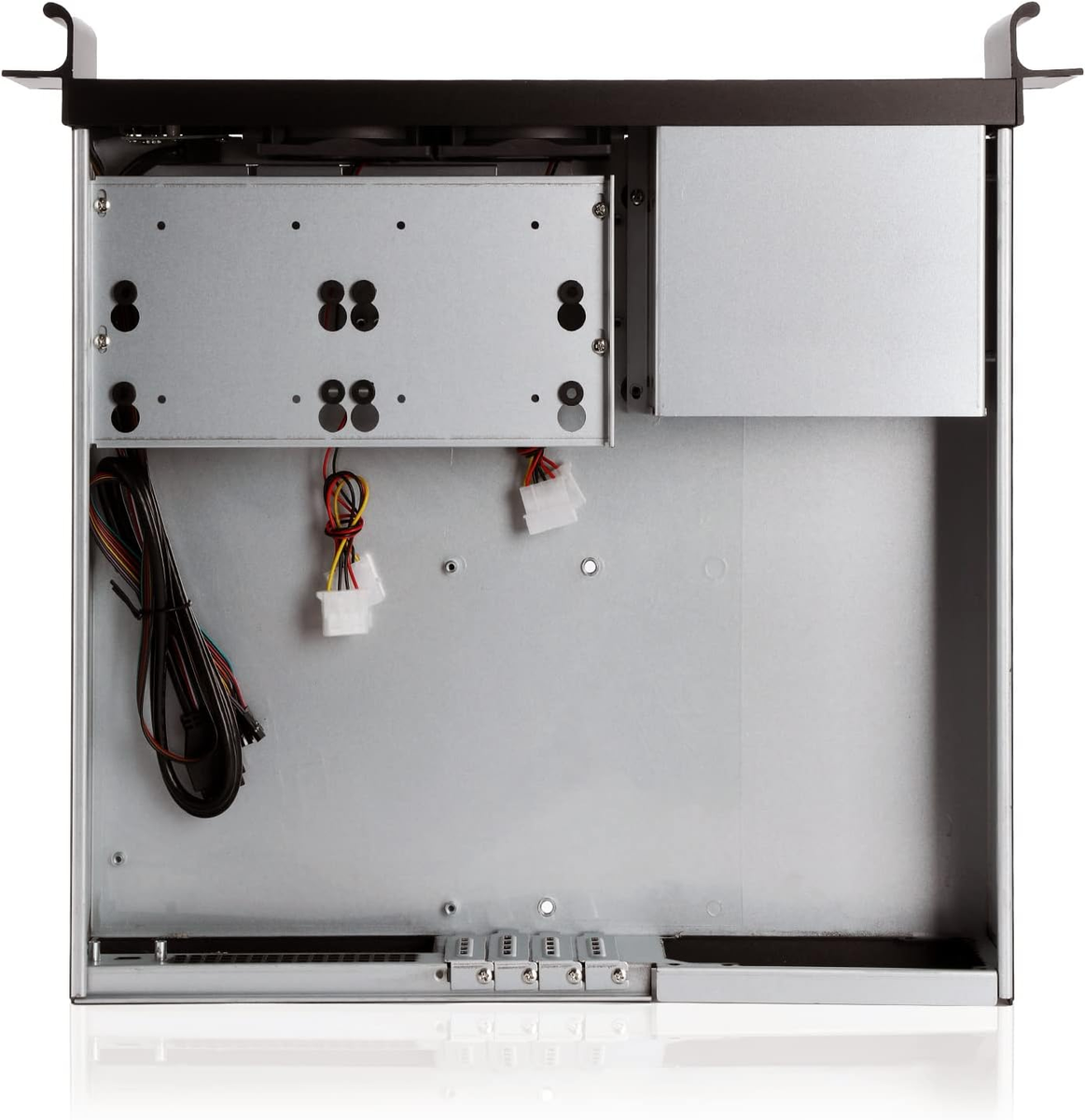 Châssis de serveur en rack Micro ATX 2U avec disque dur 3,5 pouces