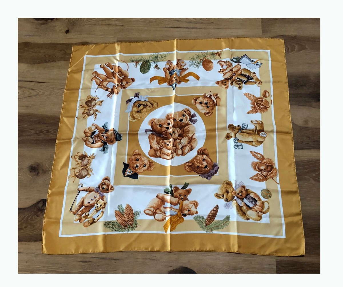Hermes Vintage Scarf Confidents Des Coeurs in Box Marvelous! | eBay