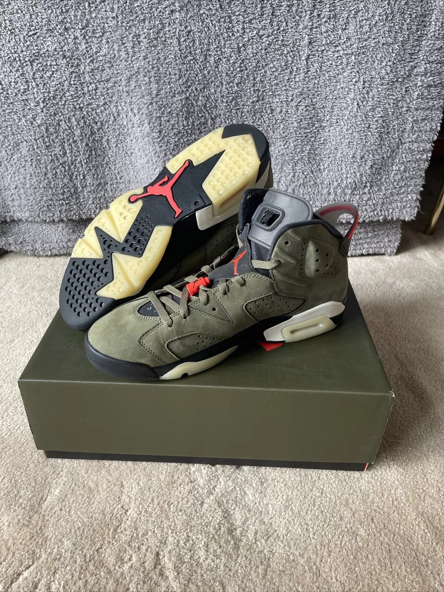 Buy Travis Scott x Air Jordan 6 Retro 'Olive' - CN1084 200