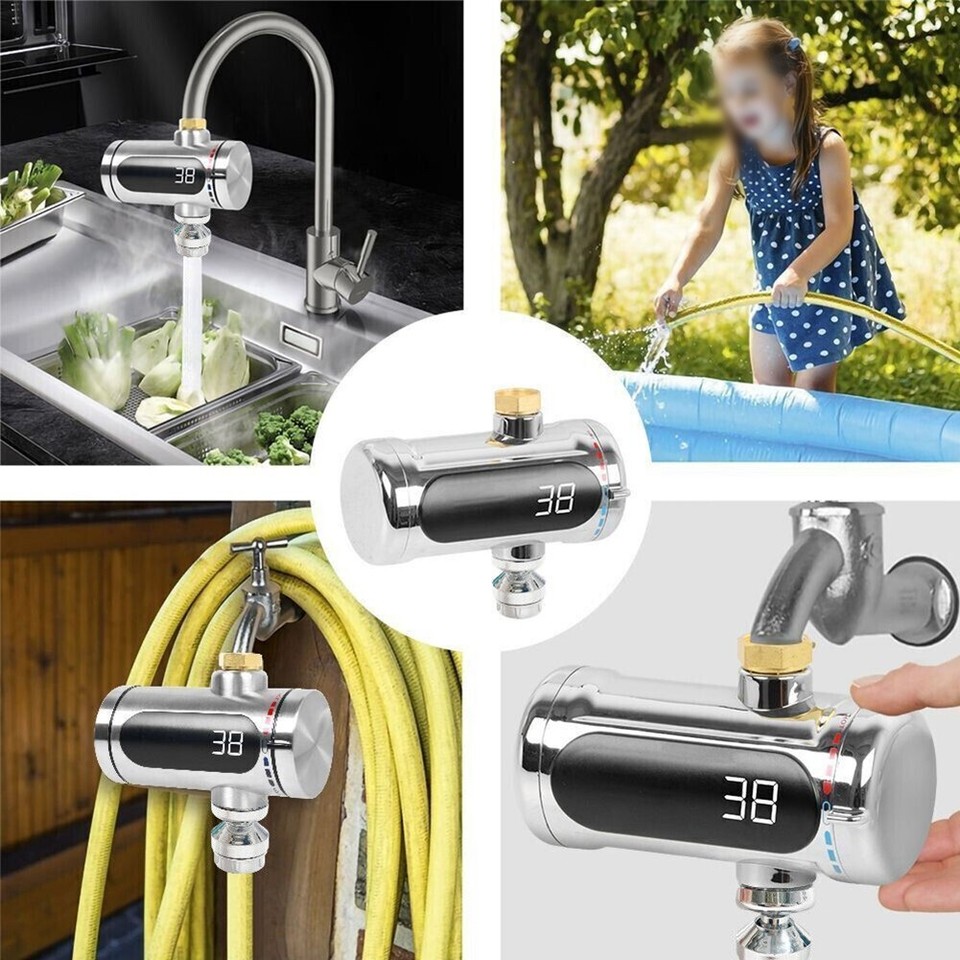 Tankless Electric Water Heater Quick and Easy Installation Instant Hot