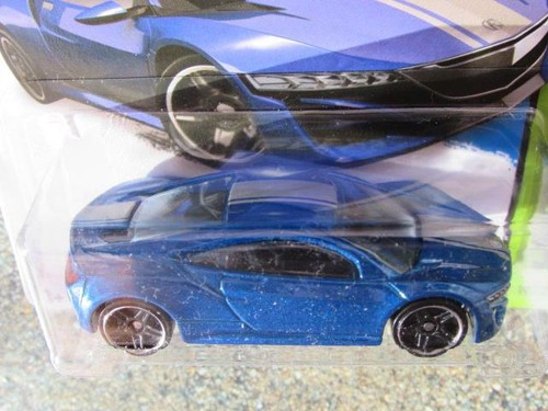 Hot Wheels 2015 #191/250 2012 ACURA NSX CONCEPT blue - Picture 2 of 2