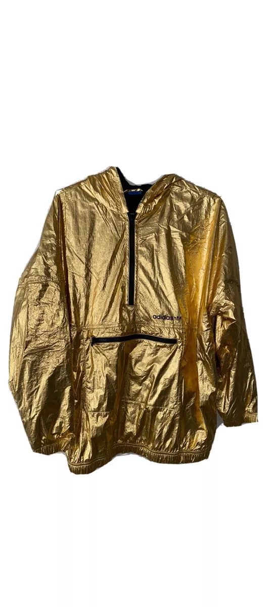 Adidas fontanka jacket gold cheap