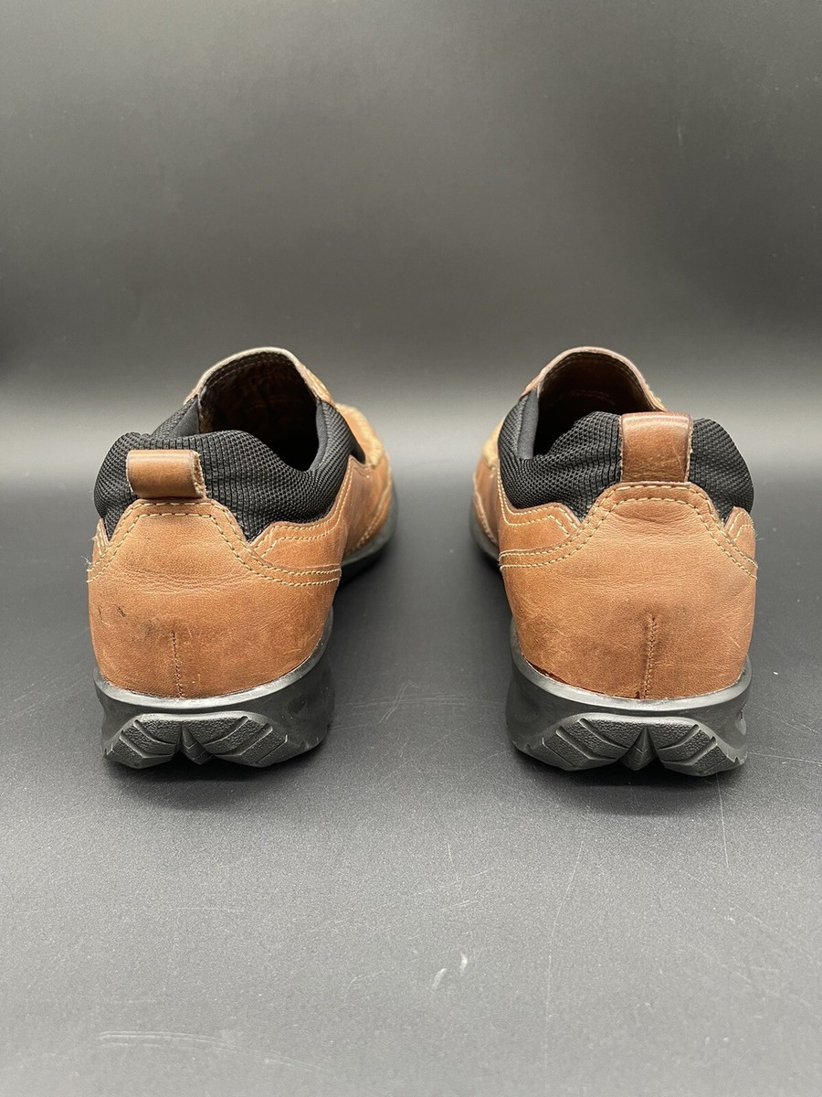 Cole Haan brown leather air clifden Cole Haan N Air Brown Tan Leather Slip On Loafers C05731  main image 4